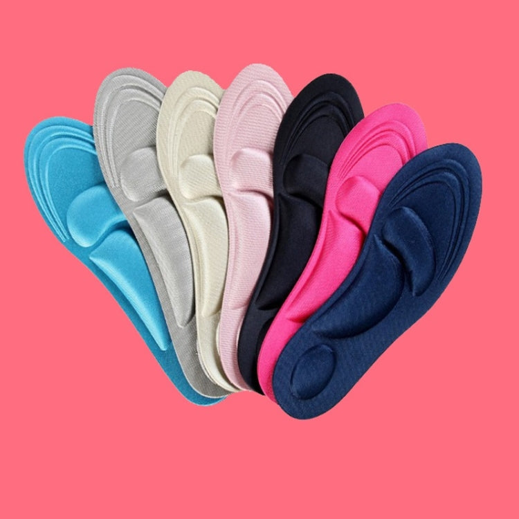 Un paio di cuscinetti per scarpe con tacco alto in spugna sportiva 4D per soletta morbida per sollievo dal dolore per donna