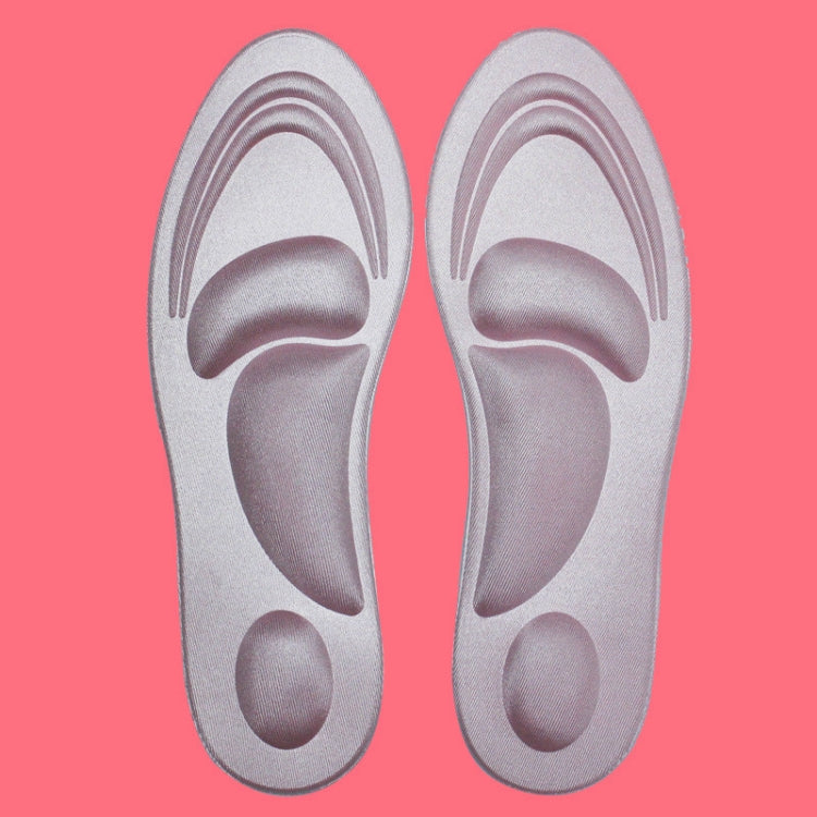 Un paio di cuscinetti per scarpe con tacco alto in spugna sportiva 4D per soletta morbida per sollievo dal dolore per donna