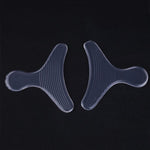 Soletta invisibile in silicone a forma di T da 5 paia Adesivi con tacco alto resistenti all'usura