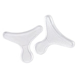 Soletta invisibile in silicone a forma di T da 5 paia Adesivi con tacco alto resistenti all'usura