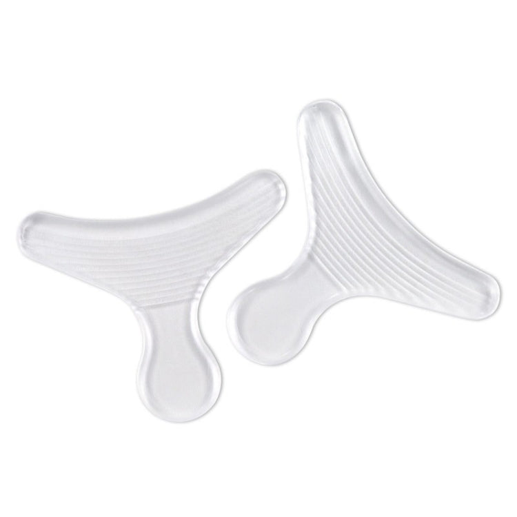 Soletta invisibile in silicone a forma di T da 5 paia Adesivi con tacco alto resistenti all'usura