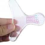 Soletta invisibile in silicone a forma di T da 5 paia Adesivi con tacco alto resistenti all'usura