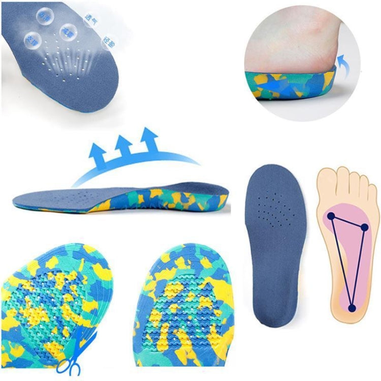 Un paio di solette di supporto per arco plantare per piedi piatti per bambini Soletta per scarpe ortopediche, 23-25cm, 26-28cm, 29-31cm, 32-34cm, 35-37cm