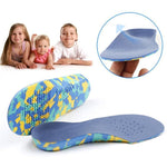 Un paio di solette di supporto per arco plantare per piedi piatti per bambini Soletta per scarpe ortopediche, 23-25cm, 26-28cm, 29-31cm, 32-34cm, 35-37cm