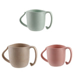 Tazza per latte antiscottatura per bambini in fibra di grano, Anti-Scalding Milk Cup