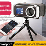 Tester di velocità cronografo con display LCD e Bluetooth