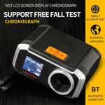 Tester di velocità cronografo con display LCD e Bluetooth