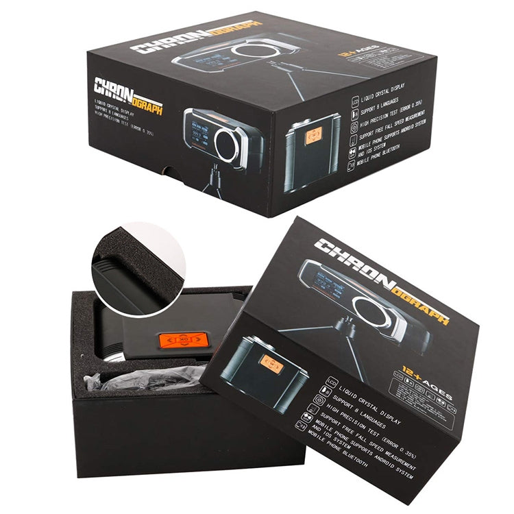 Tester di velocità cronografo con display LCD e Bluetooth
