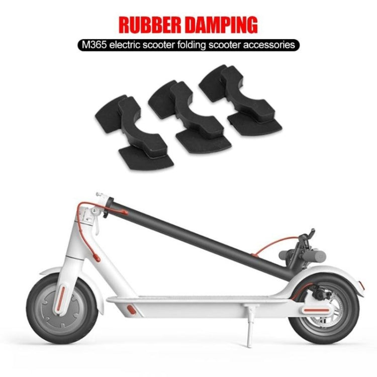 Ammortizzatore in gomma con impugnatura antiurto 3 in 1 per assorbimento degli urti per scooter elettrico Xiaomi