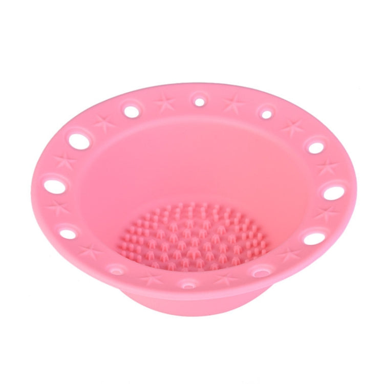 Strumenti di bellezza Vassoio per pennelli in silicone Pennello per trucco Ciotola speciale per la pulizia
