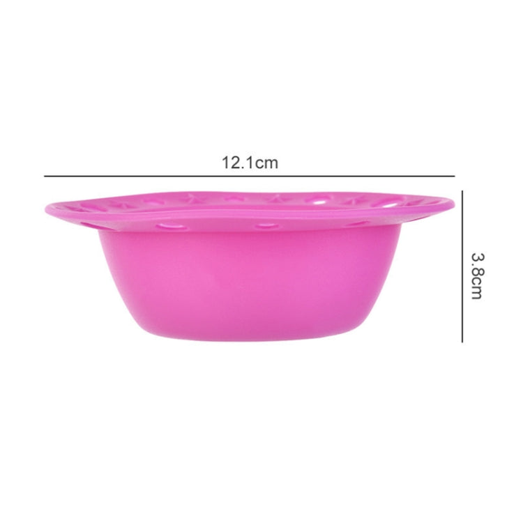 Strumenti di bellezza Vassoio per pennelli in silicone Pennello per trucco Ciotola speciale per la pulizia
