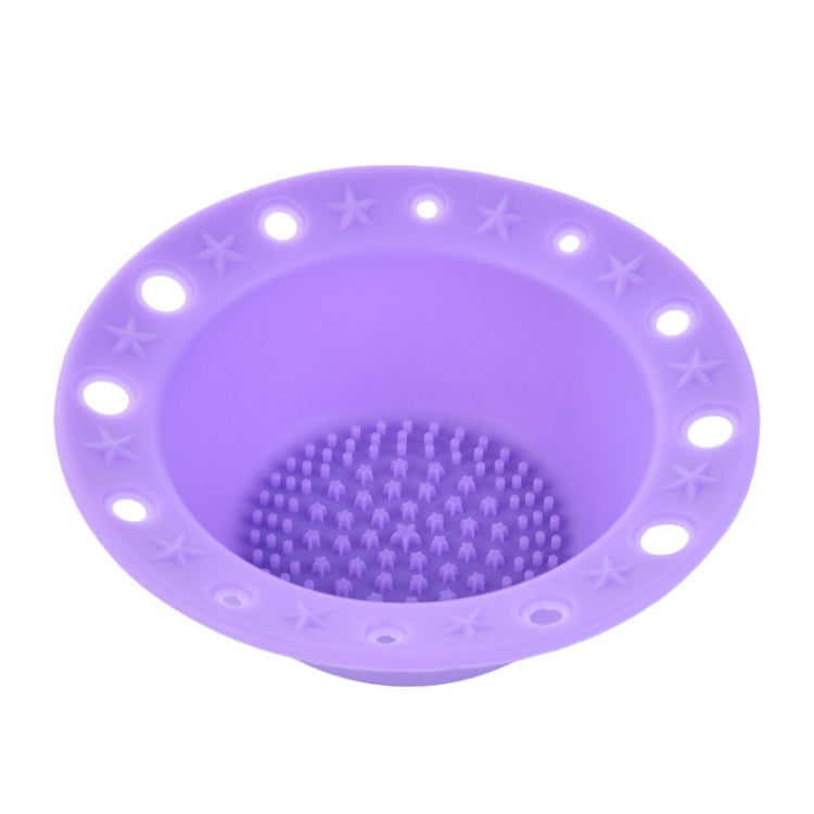 Strumenti di bellezza Vassoio per pennelli in silicone Pennello per trucco Ciotola speciale per la pulizia