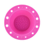 Strumenti di bellezza Vassoio per pennelli in silicone Pennello per trucco Ciotola speciale per la pulizia