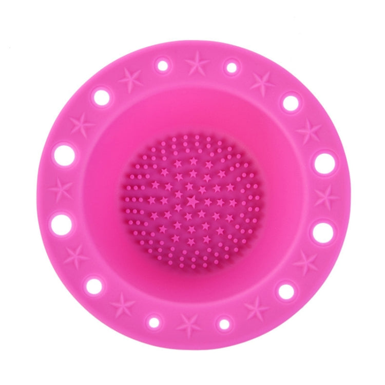 Strumenti di bellezza Vassoio per pennelli in silicone Pennello per trucco Ciotola speciale per la pulizia