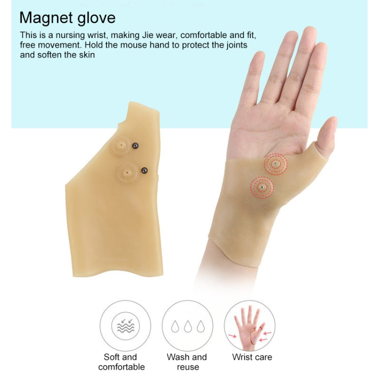 Guanti per la cura delle mani della tastiera Protezione per il massaggio del polso in silicone, Wrist Protector