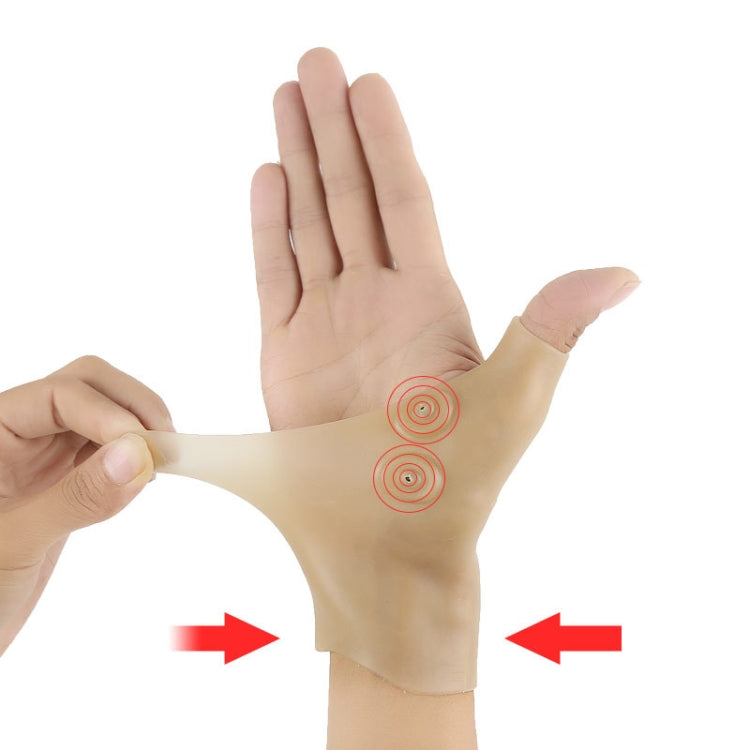 Guanti per la cura delle mani della tastiera Protezione per il massaggio del polso in silicone, Wrist Protector