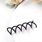 50 pezzi Accessori per capelli a spirale per capelli Forcina a spirale Mandrino Testa a forcina Y Fascia rotonda a forma di perno