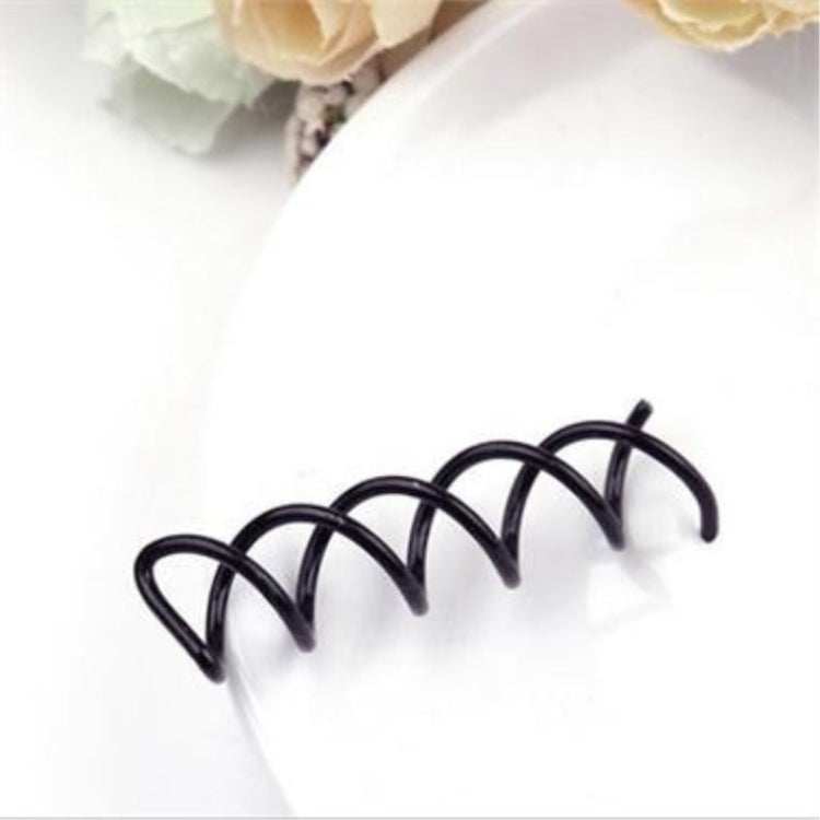 50 pezzi Accessori per capelli a spirale per capelli Forcina a spirale Mandrino Testa a forcina Y Fascia rotonda a forma di perno