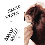 50 pezzi Accessori per capelli a spirale per capelli Forcina a spirale Mandrino Testa a forcina Y Fascia rotonda a forma di perno