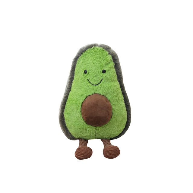 Peluche cuscino Avocado 25x25x10 cm in cotone PP