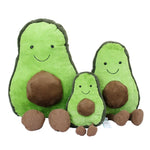 Peluche cuscino Avocado 25x25x10 cm in cotone PP