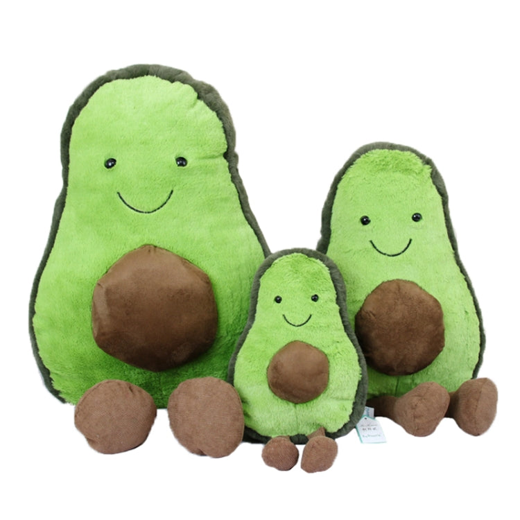 Peluche cuscino Avocado 25x25x10 cm in cotone PP