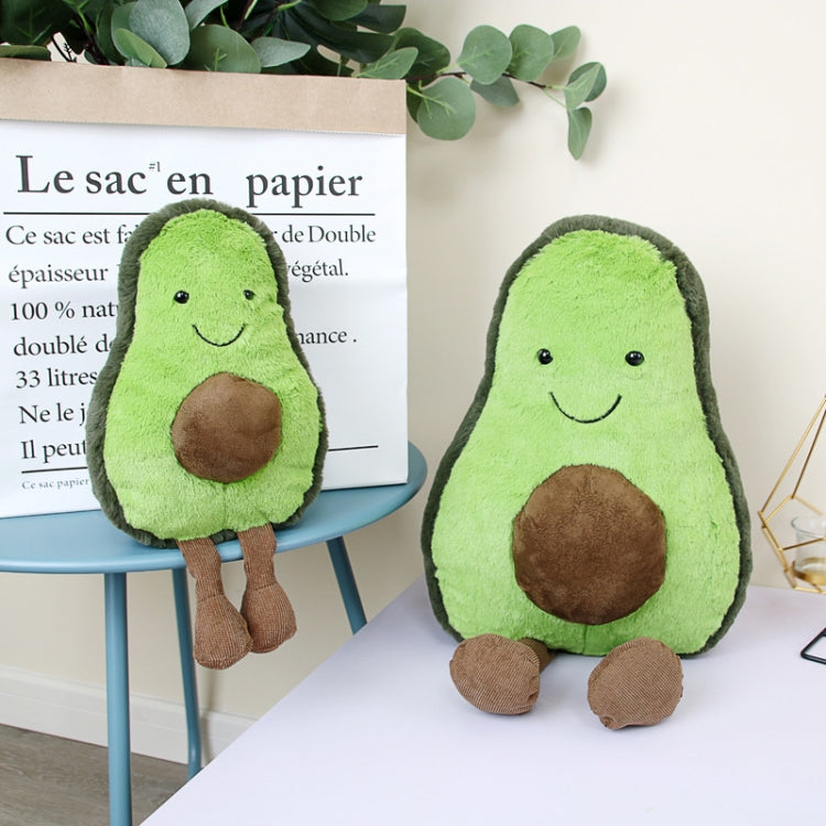 Peluche cuscino Avocado 25x25x10 cm in cotone PP