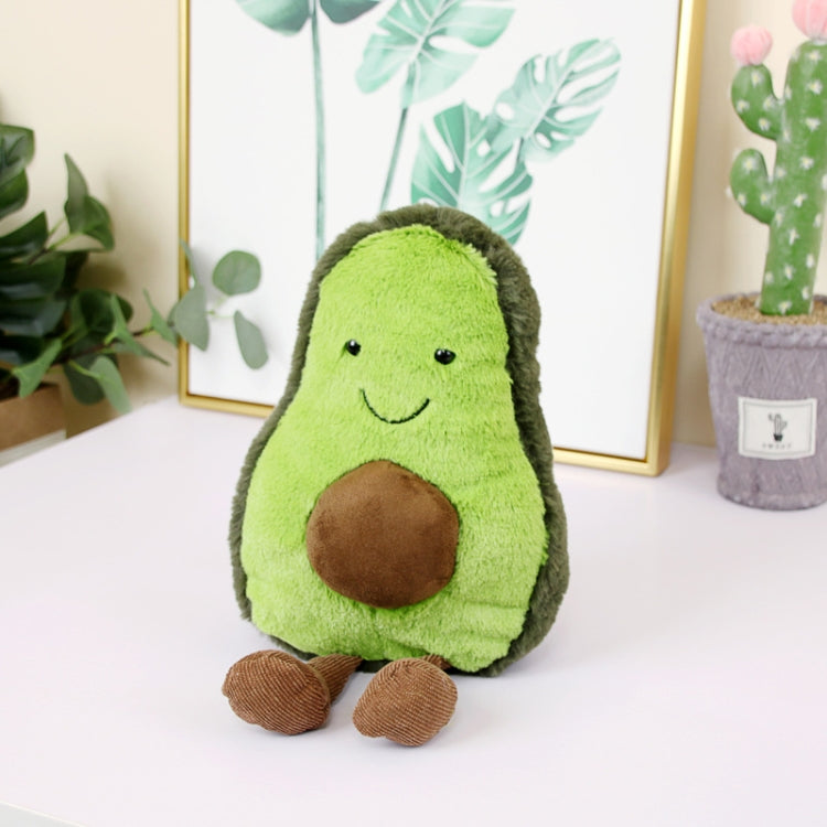 Peluche cuscino Avocado 25x25x10 cm in cotone PP