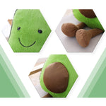 Peluche cuscino Avocado 25x25x10 cm in cotone PP