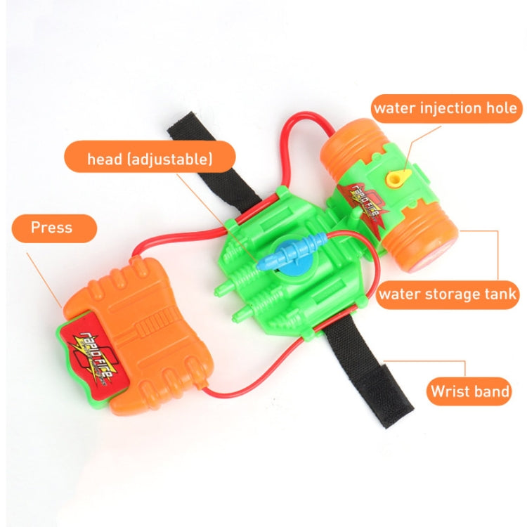 I bambini preferiscono i giocattoli estivi da spiaggia Pistole educative per il combattimento con l'acqua, pistole ad acqua da polso per nuoto, Wrist Water Guns