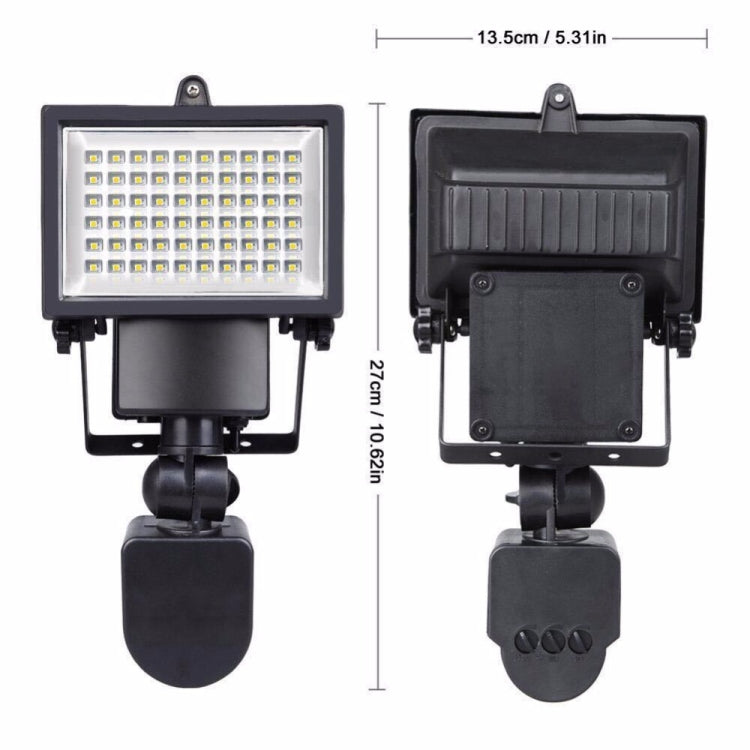 Lampada solare da esterno con sensore 60-120 LED