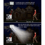 Lampada solare da esterno con sensore 60-120 LED