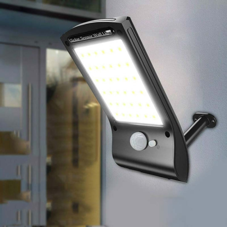 Luci solari da esterno 36 LED Lampada solare super luminosa 280LM Sensore di movimento Luci di sicurezza Lampade da parete flessibili impermeabili senza fili