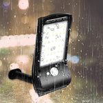 Lampada solare da esterno 36 LED 280 lumen con sensore