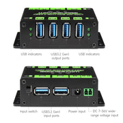 HUB USB Waveshare 23929, estensione di 4 porte USB 3.2, doppi host commutabili, protezioni multiple, 23929
