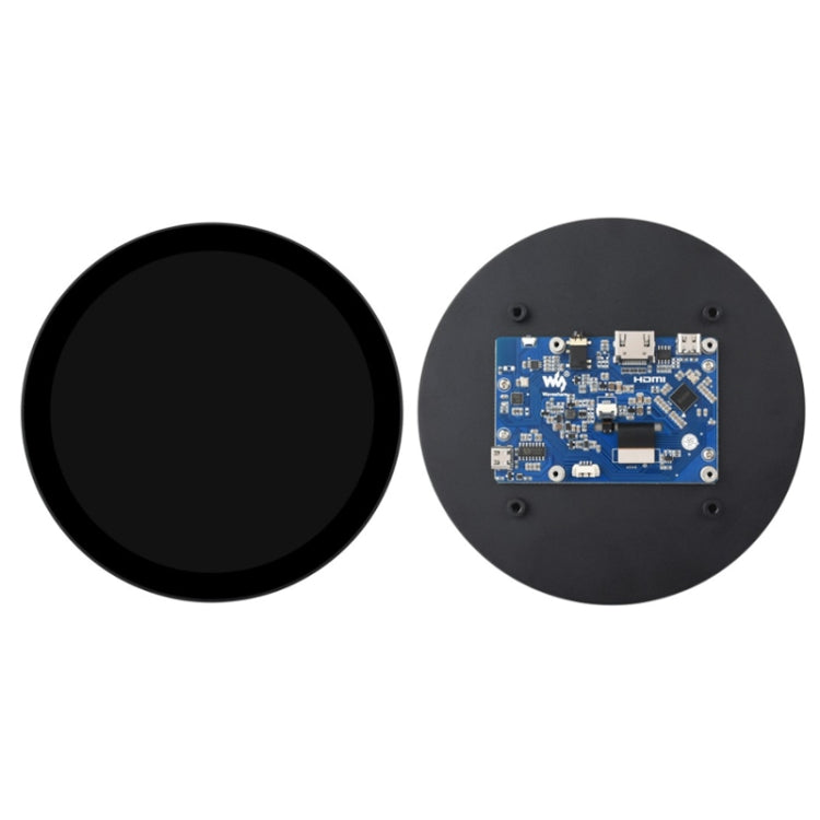 Touchscreen circolare 5 pollici 10 punti HDMI Waveshare IPS