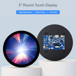 Touchscreen circolare 5 pollici 10 punti HDMI Waveshare IPS