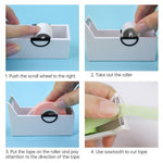 Porta nastro Dispenser nastro per ufficio Taglierina per nastro desktop