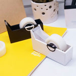 Porta nastro Dispenser nastro per ufficio Taglierina per nastro desktop