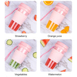 Mini spremiagrumi elettrico domestico ricaricabile tramite USB portatile, 250ml