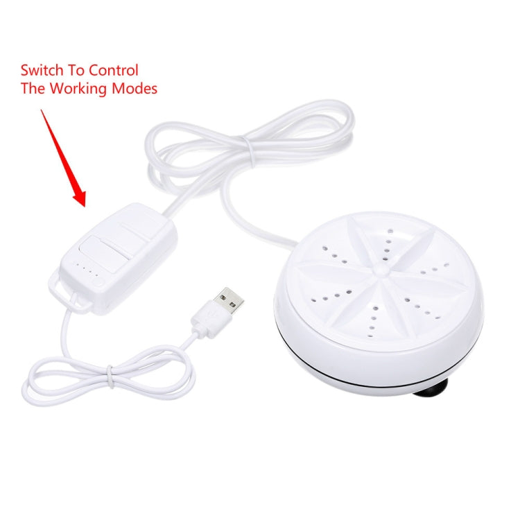 Mini lavatrice portatile a turbina ad ultrasuoni per vestiti, mini lavatrice con cavo USB, comoda per i viaggi, 3 in 1, 2 in 1