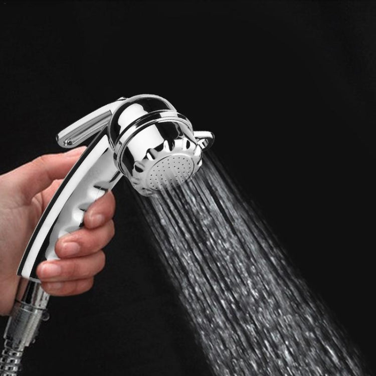 Soffione doccia da bagno a risparmio idrico con pressurizzazione regolabile portatile in ABS, Adjustable Pressurization  Shower