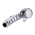 Soffione doccia da bagno a risparmio idrico con pressurizzazione regolabile portatile in ABS, Adjustable Pressurization  Shower