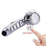 Soffione doccia da bagno a risparmio idrico con pressurizzazione regolabile portatile in ABS, Adjustable Pressurization  Shower