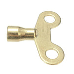 Chiave per rubinetto da 5 pezzi Chiave per rubinetto con presa in ottone massiccio per radiatore Impianto idraulico Drenaggio Foro quadrato, Inner Diameter 6.25 mm
