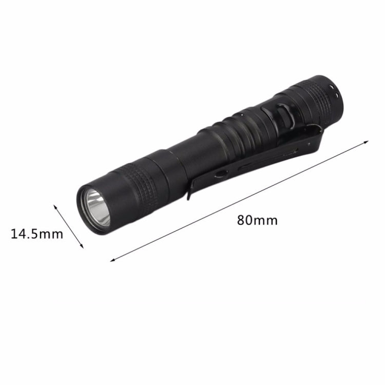 Mini torcia a clip con penna a forma di penna a LED potente, 9.1cm, 13.3cm