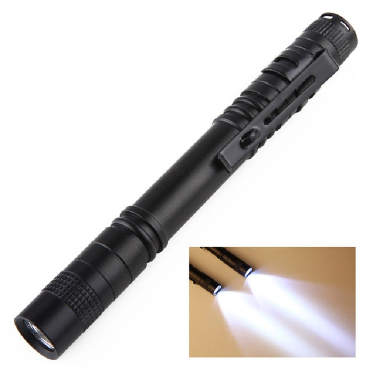 Mini torcia a clip con penna a forma di penna a LED potente, 9.1cm, 13.3cm