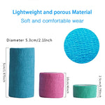 Benda elastica autoadesiva per lo sport, 450 x 2.5cm, 450 x 5cm, 450 x 7.5cm, 450 x 10cm