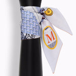 Sciarpa piccola da donna con lettera Tarocchi, larghezza: 6,2 cm, A, B, C, D, E, F, G, H, I, J, K, L, M, N, O, P, Q, R, S, T, U, V, W, X, Y, Z