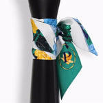 Sciarpa piccola da donna con lettera Tarocchi, larghezza: 6,2 cm, A, B, C, D, E, F, G, H, I, J, K, L, M, N, O, P, Q, R, S, T, U, V, W, X, Y, Z